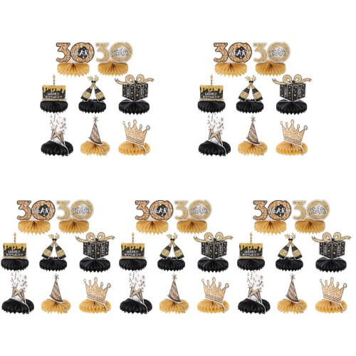 40Stk Honeycomb Tischdeko Langlebig Und Einfach 1