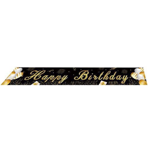 2Stk. Geburtstagsbanner Gartenhintergrund Schild