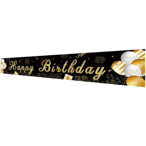 2Stk. Geburtstagsbanner Gartenhintergrund Schild 2