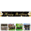 2Stk. Geburtstagsbanner Gartenhintergrund Schild 11