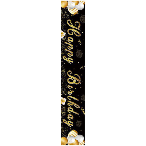 2Stk. Geburtstagsbanner Gartenhintergrund Schild 1