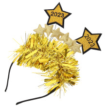 4Stk Party Haarschmuck Golden Star Haarreifen Glitzernd 2023