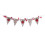 2Stk 2 Meter Erdbeer Polka Kinder Bunting 1