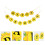 2Stück Happy Birthday Papierschiffchen 9