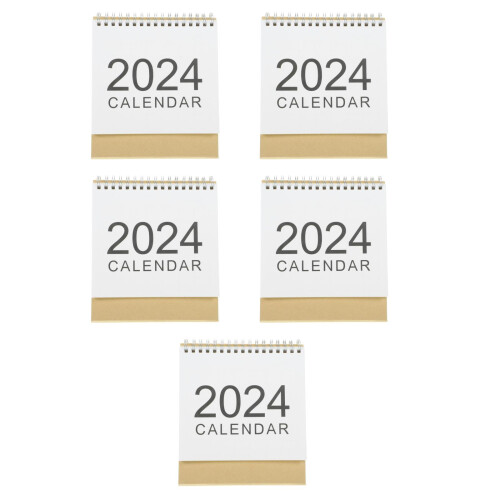 5Stk Schreibtischkalender 2023 Countdown Monatskalender 1