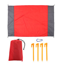 4Sets Rote Picknickmatte Faltbar Strapazierfähig