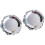 2Stk Nordic Schmuckaufbewahrung Tablett (Silber) 5