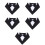 5Stk Bandanas Dekoratives Halsband 7