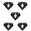 5Stk Bandanas Dekoratives Halsband 8
