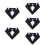 5Stk Bandanas Dekoratives Halsband 10