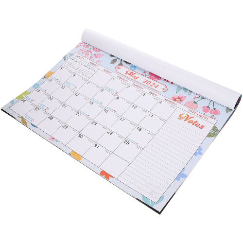 2Stk Wandkalender Monatskalender Aufhängbar Haushaltskalender 1