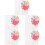 5Stk 3D Papierblumenkarte Muttertagskarte Pop-Up Bunt 6