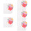 5Stk 3D Papierblumenkarte Muttertagskarte Pop-Up Bunt 10