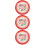 3Stk Chinesisch Teller Multifunktions Servierplatte Dessertplatte 8