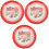 3Stk Chinesisch Teller Multifunktions Servierplatte Dessertplatte 3
