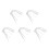 5 Spalline Per Reggiseno Con , Cristallo 8