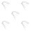 5 Spalline Per Reggiseno Con , Cristallo 7