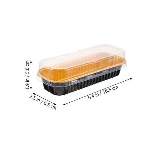 10 Pezzi Compact Grill Box, Contenitori Alimenti Da 1