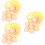 3 Set Uova Decorate Da Te Per Con Cestino 9