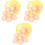 3 Set Uova Decorate Da Te Per Con Cestino 5