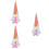 3 Stks Valentijns Gnome Unicorn Feestversiering 7