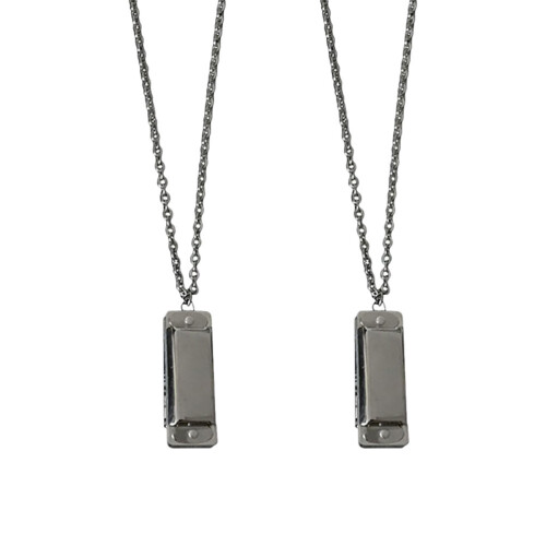 10St Mini Harmonica Ketting Lichtgewicht Decor Voor Vrouwen