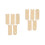 2Sets Decoratieve Hoogtemeter Baby DIY Splice Chart 4