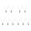 10St Mini Harmonica Ketting Lichtgewicht Decor Voor Vrouwen 2