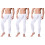 3St Thermisch Ondergoed Long Johns Wit Elastisch Comfort 4