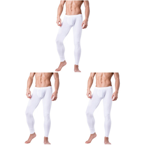 3St Thermisch Ondergoed Long Johns Wit Elastisch Comfort 1