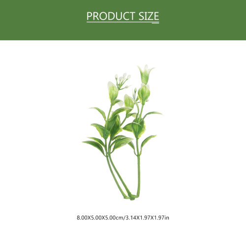 30Pcs Aquarium Artificial Plants Fake Water Grass Decor 2