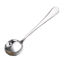 Polonice artizanale pentru supă, oțel inoxidabil 18_10, nemagnetic, rezistente la rugină și lavabile în mașina de spălat vase, pentru artă