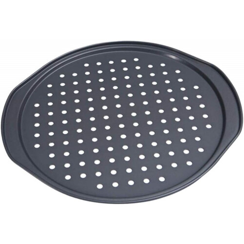 Ταψί για τραγανή πίτσα 14 ιντσών, ταψί από χάλυβα πίτσας με κυκλοφορία αέρα για