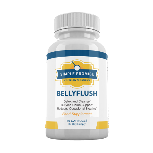BellyFlush 60 Capsules Natural Ingredients