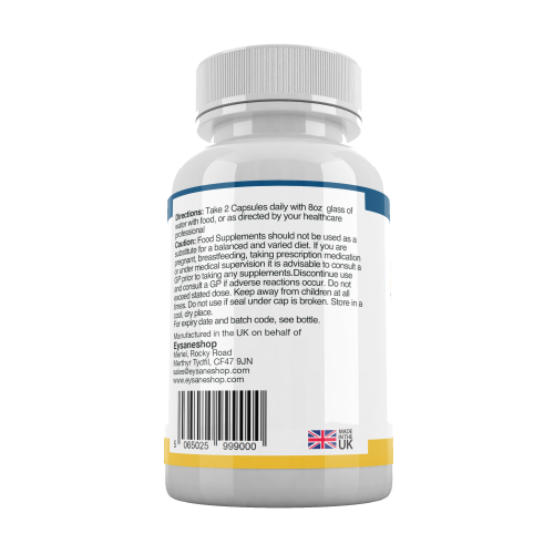 BellyFlush 60 Capsules Natural Ingredients 2