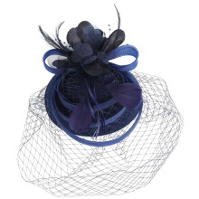 4Stück Tea Party Fascinator Hut Stirnband Clip Federbusch Haarschmuck