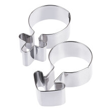 6Stk Backform Gender Symbol Antihaft Für Und Fondant
