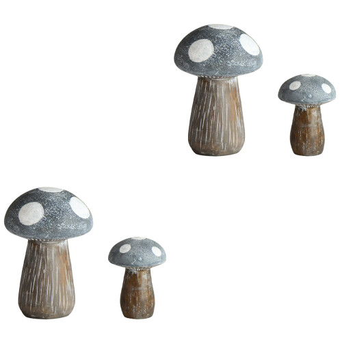 4 -Figürchen Deko-Ornamente Künstliche Statue Accessoires 2