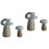 4 -Figürchen Deko-Ornamente Künstliche Statue Accessoires 4