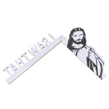 5Stk Holz Jesus Türrahmen Ornament , Ideal Für Kirchenraum