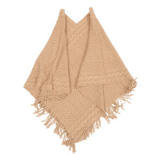 Winter Strickpullover Poncho Cape Schal Umhang