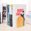 8 Buchstütze Dekorative Buchende Organizer Lernaccessoire 11