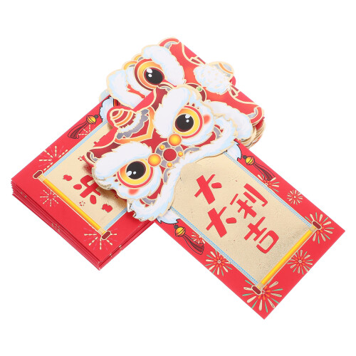 24 Chinesisches Neujahrs Rot Envelopes Für Bargeld