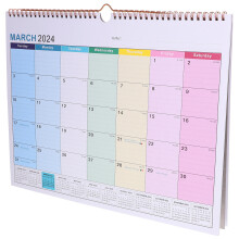 4Stk. 2024-2025 Wandkalender Monatskalender Hängender Englischer