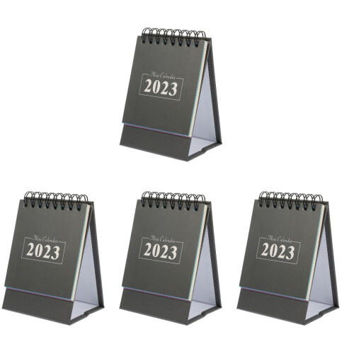 4Stk 2023 Tischkalender Englisch Desktop 1