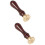 2 Sets Wiederverwendbarer Wachs-Stempel Mit Holzgriff 9