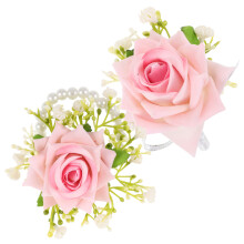 4 Sets Armband Corsage Boutonniere Für Hochzeit Abschlussball