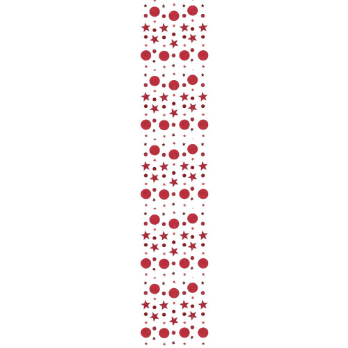 10Sets Rote Papierstern Hochzeit 1