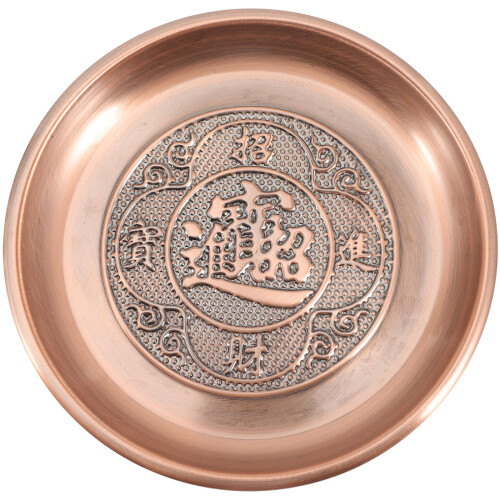 3Stk Legierter Buddhistischer Opfer Teller Tempel Tablett Obstbehälter 1