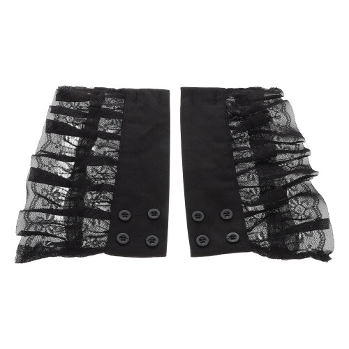 2 Pares De Puños Con Para Disfraz Y Chaquetas 2